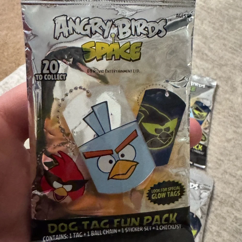 Angry Birds Space Dog Tag Fun Pack - Multicolor